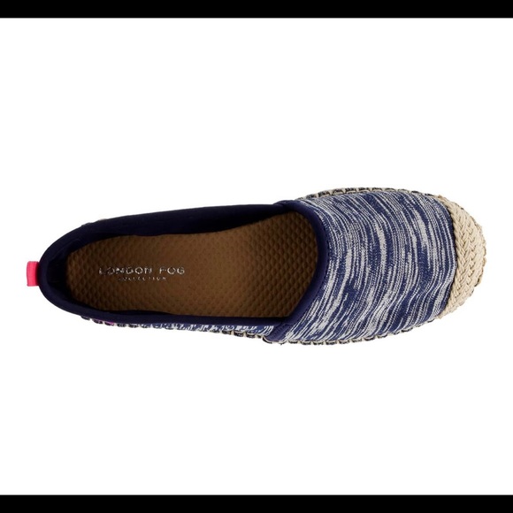 Sandbar Slip On Flats - Navy Knit - Picture 5 of 7